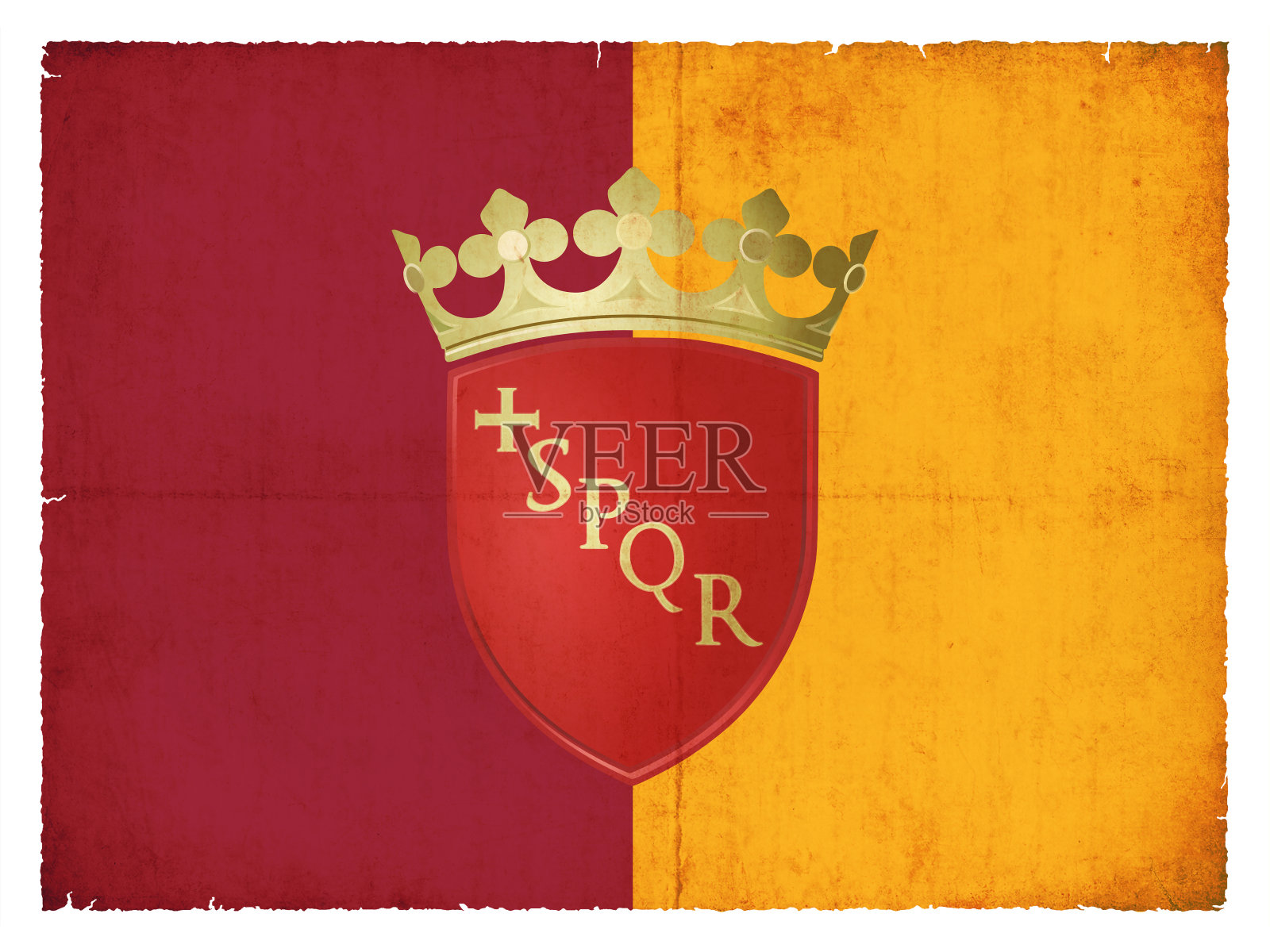 罗马垃圾旗(意大利)照片摄影图片