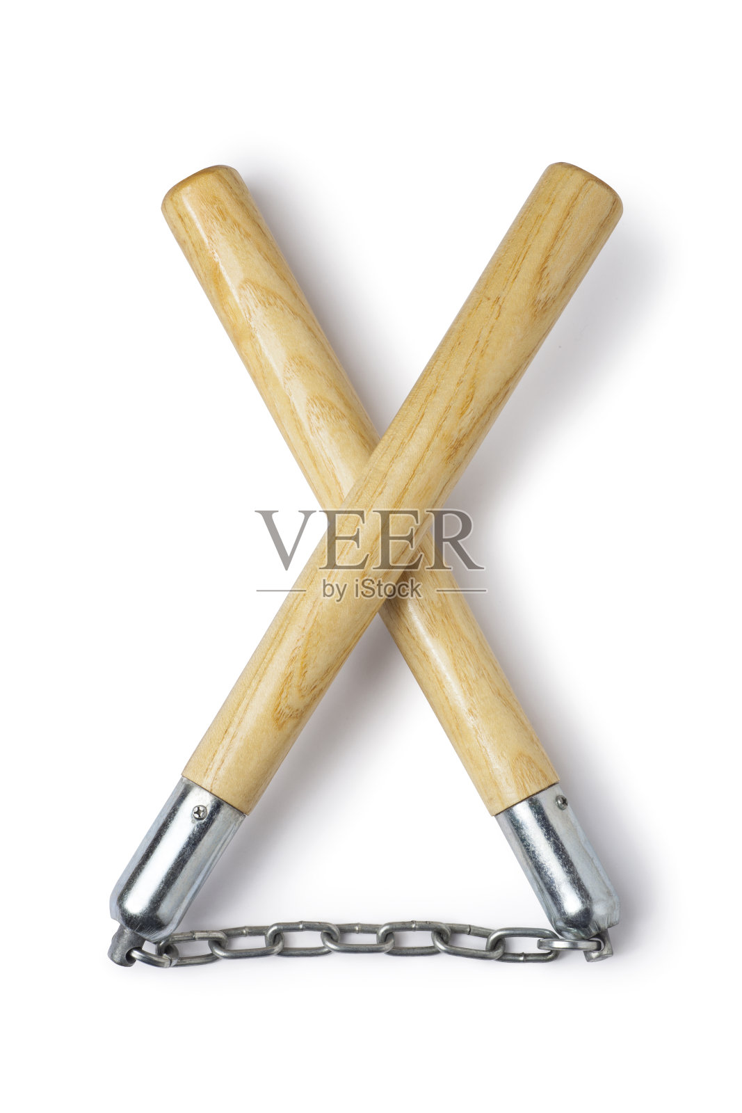 木制双节棍照片摄影图片