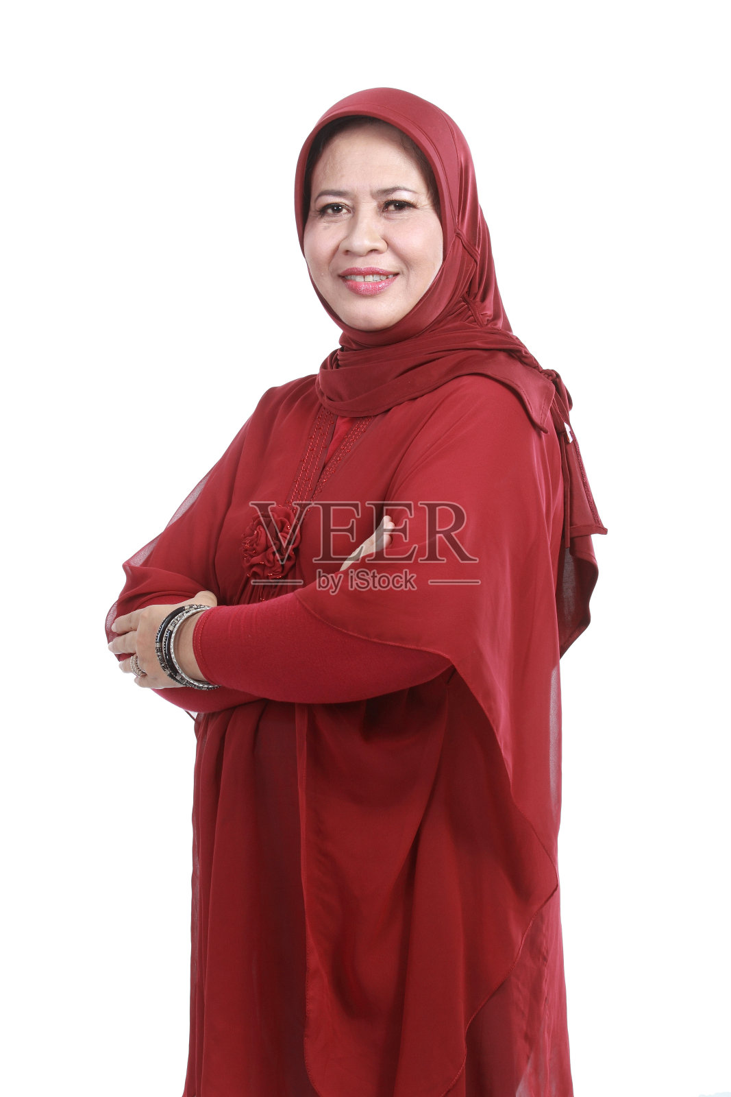 自信的穆斯林妇女照片摄影图片