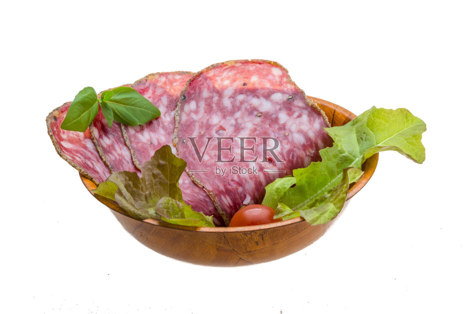 萨尔奇钦意大利腊肠照片摄影图片