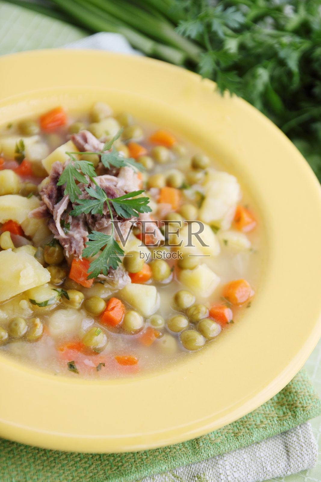 夏天汤照片摄影图片