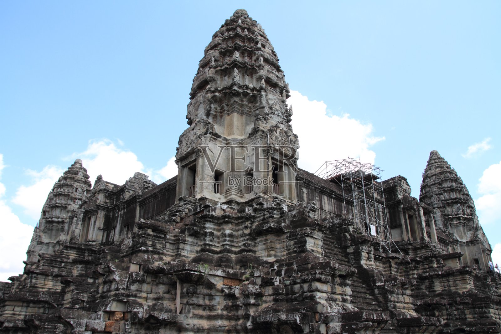 柬埔寨吴哥窟第三展厅照片摄影图片