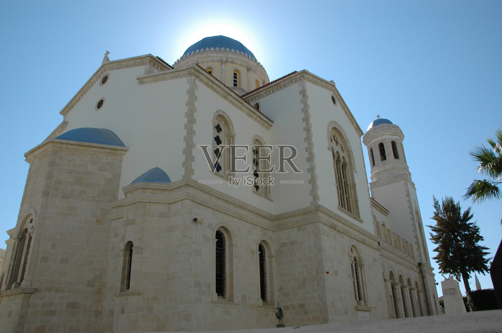 圣纳帕东正教大教堂,勒梅索斯,塞浦路斯照片摄影图片