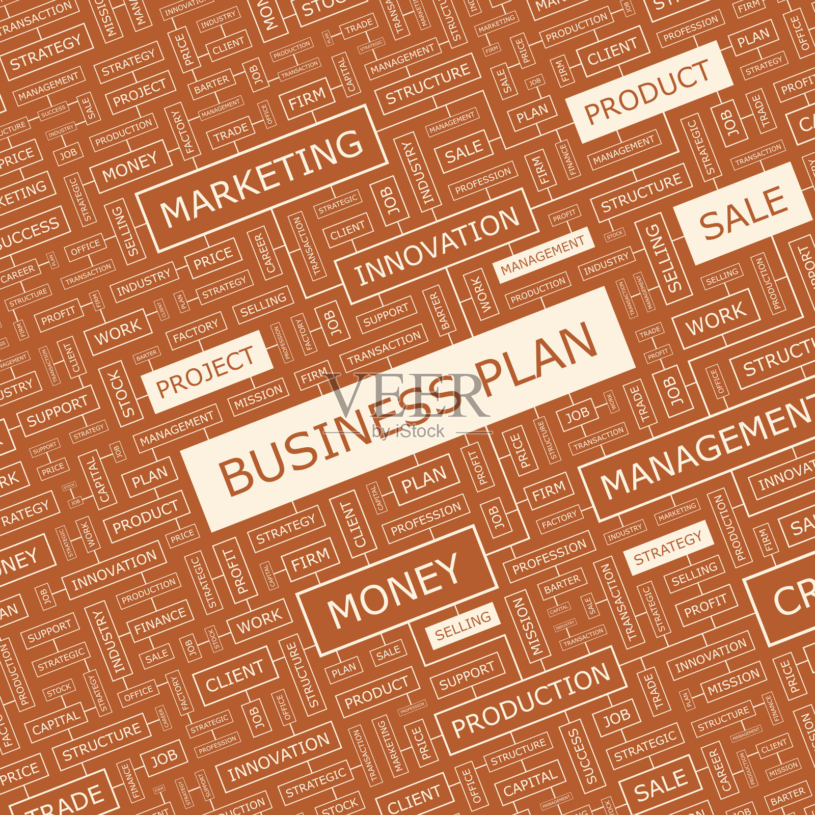 商业计划插画图片素材