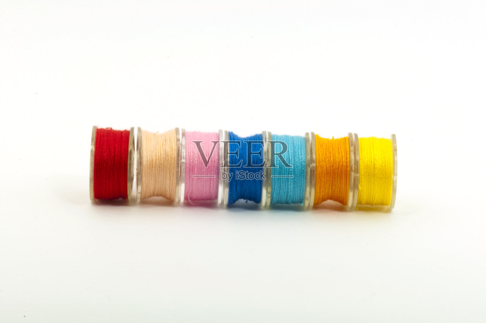 色彩斑斓的线程照片摄影图片