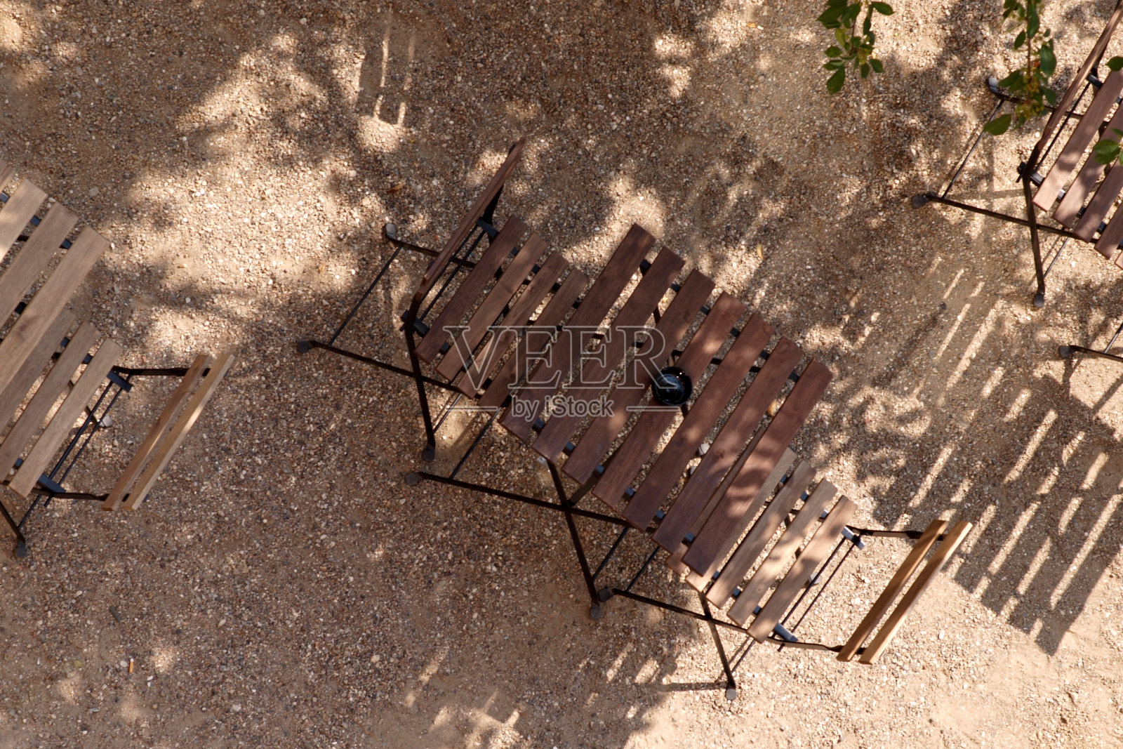 Caf吗?从上面照片摄影图片