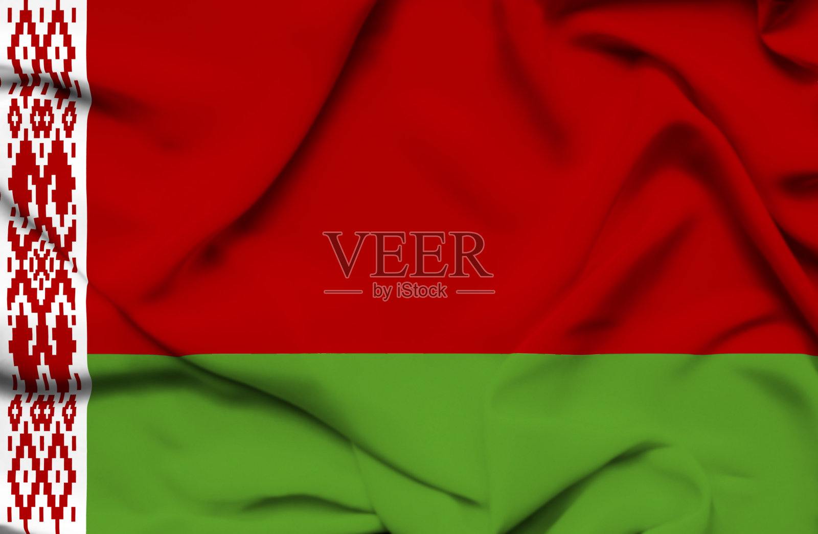 白俄罗斯挥舞着国旗照片摄影图片