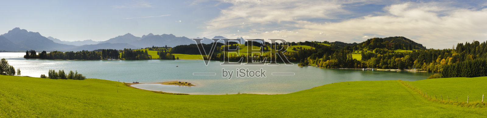 巴伐利亚全景景观照片摄影图片