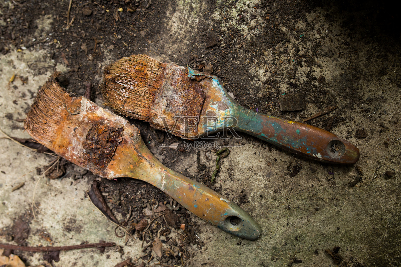 油漆刷照片摄影图片