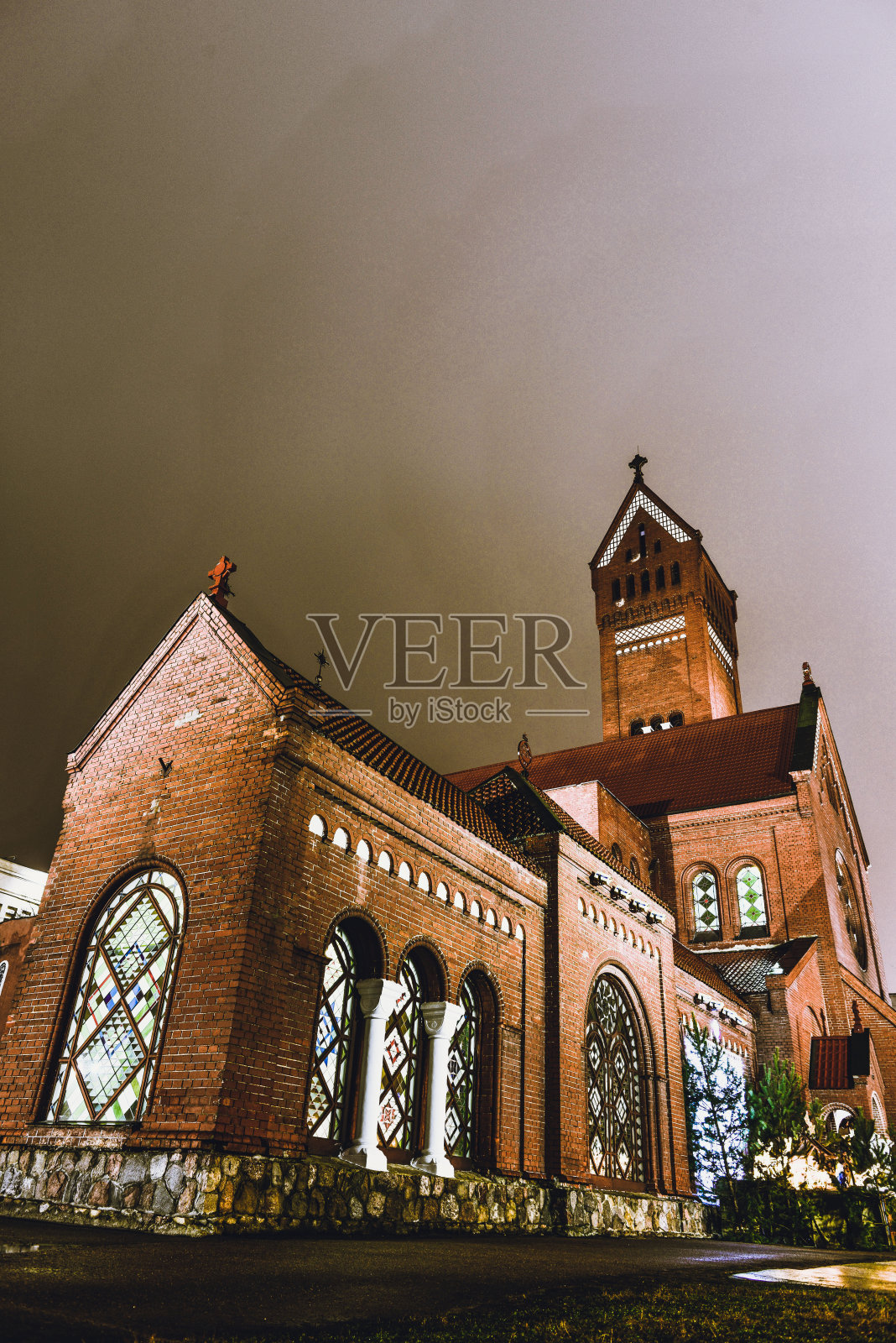 红教堂照片摄影图片