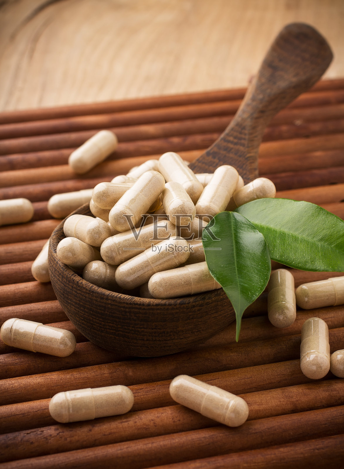 替代医学。照片摄影图片