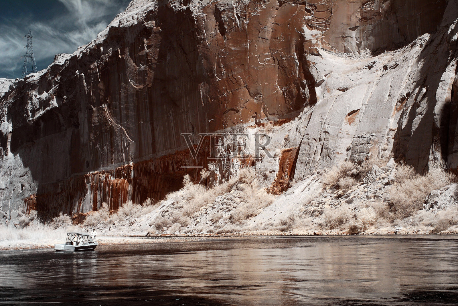 在科罗拉多河上划船照片摄影图片