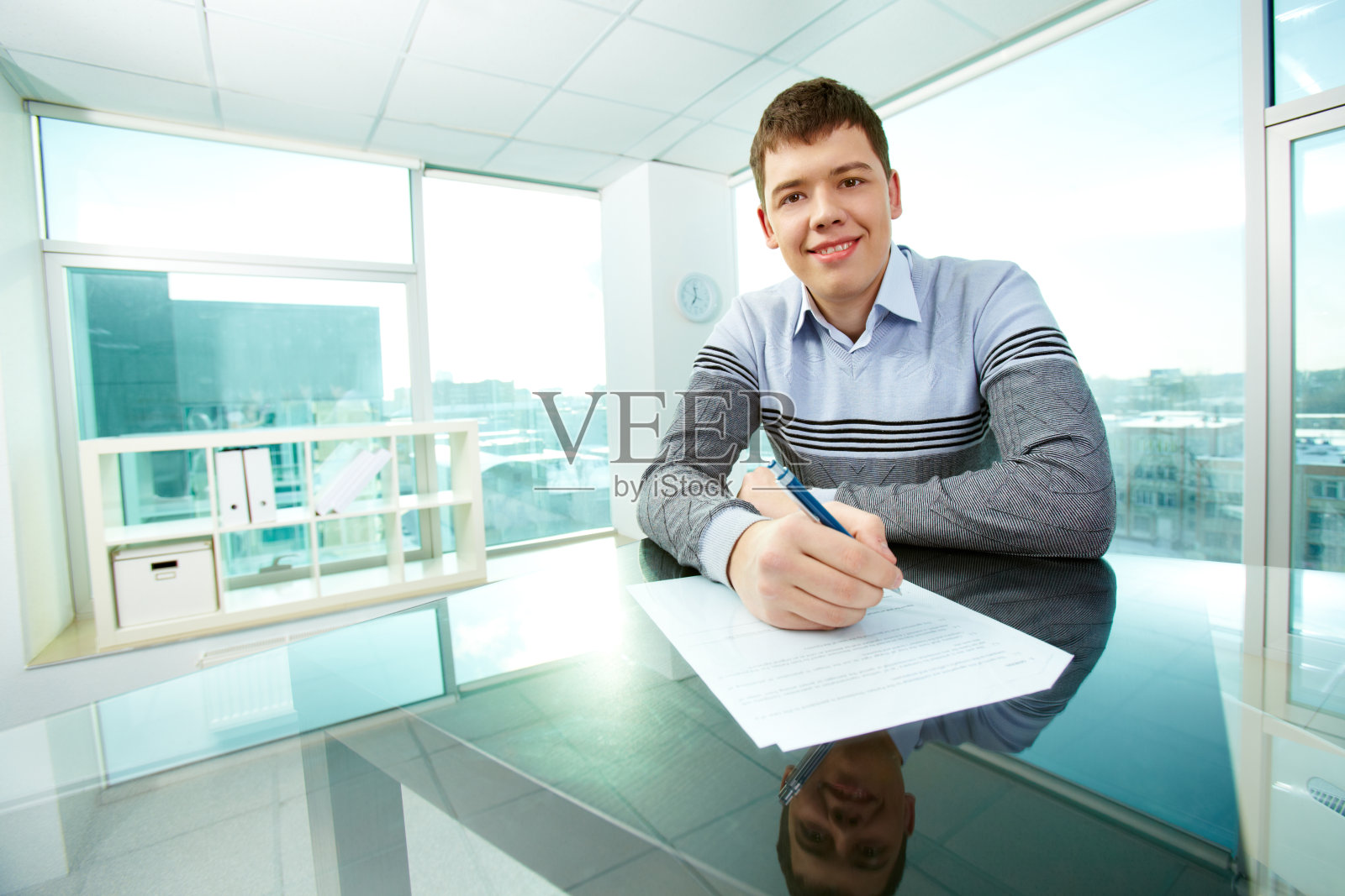 白领工人照片摄影图片