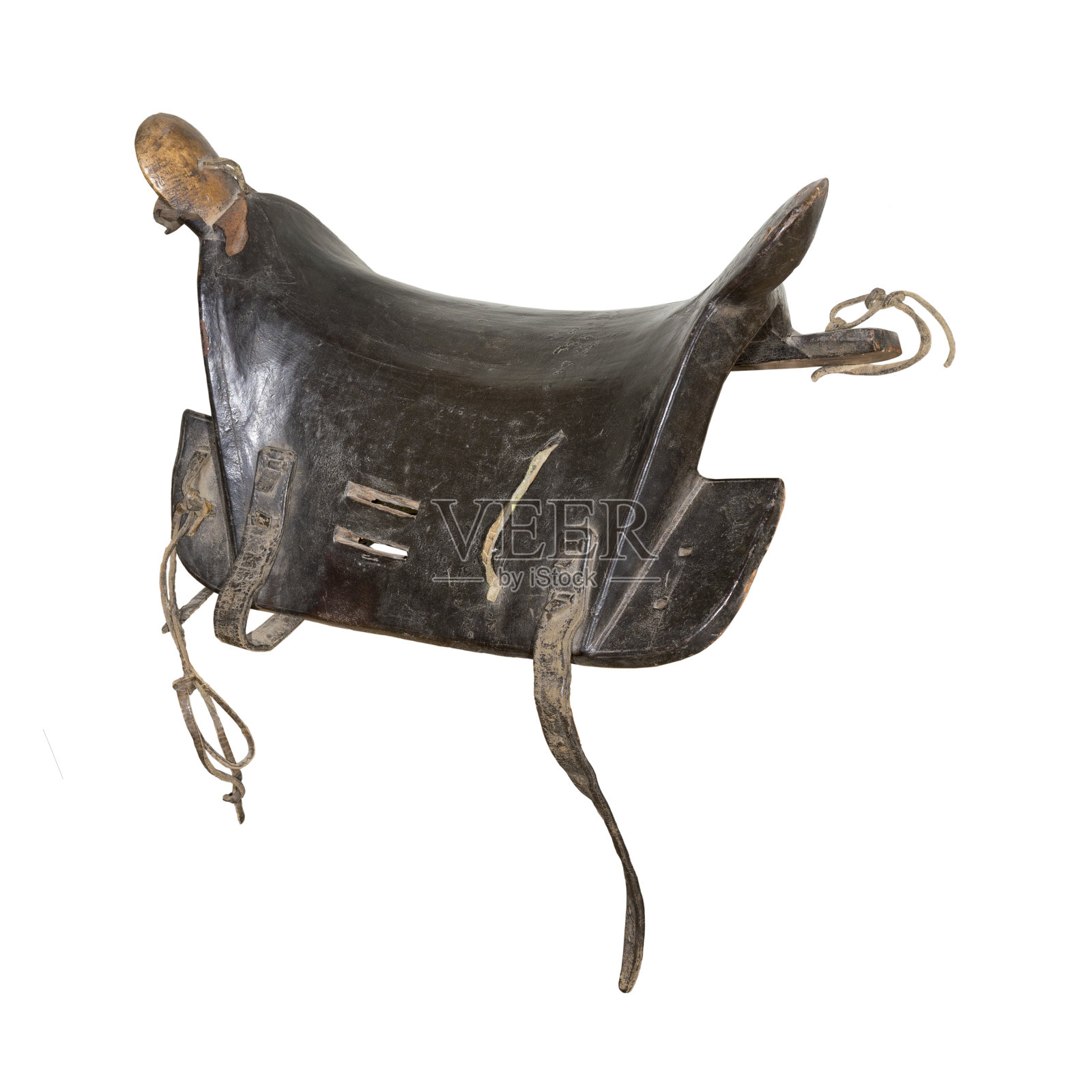 马鞍为哥萨克马照片摄影图片