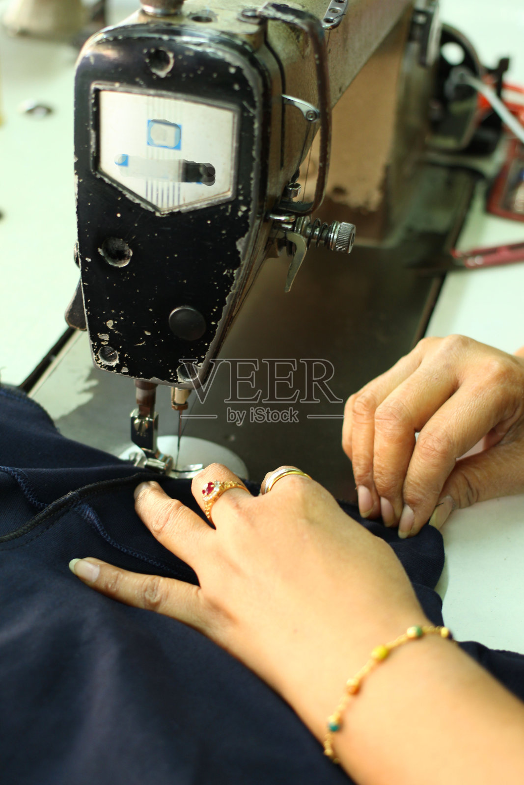 缝纫机照片摄影图片