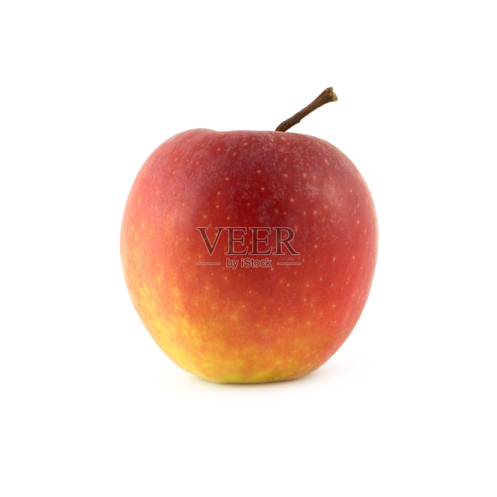 成熟的红苹果孤立特写照片摄影图片