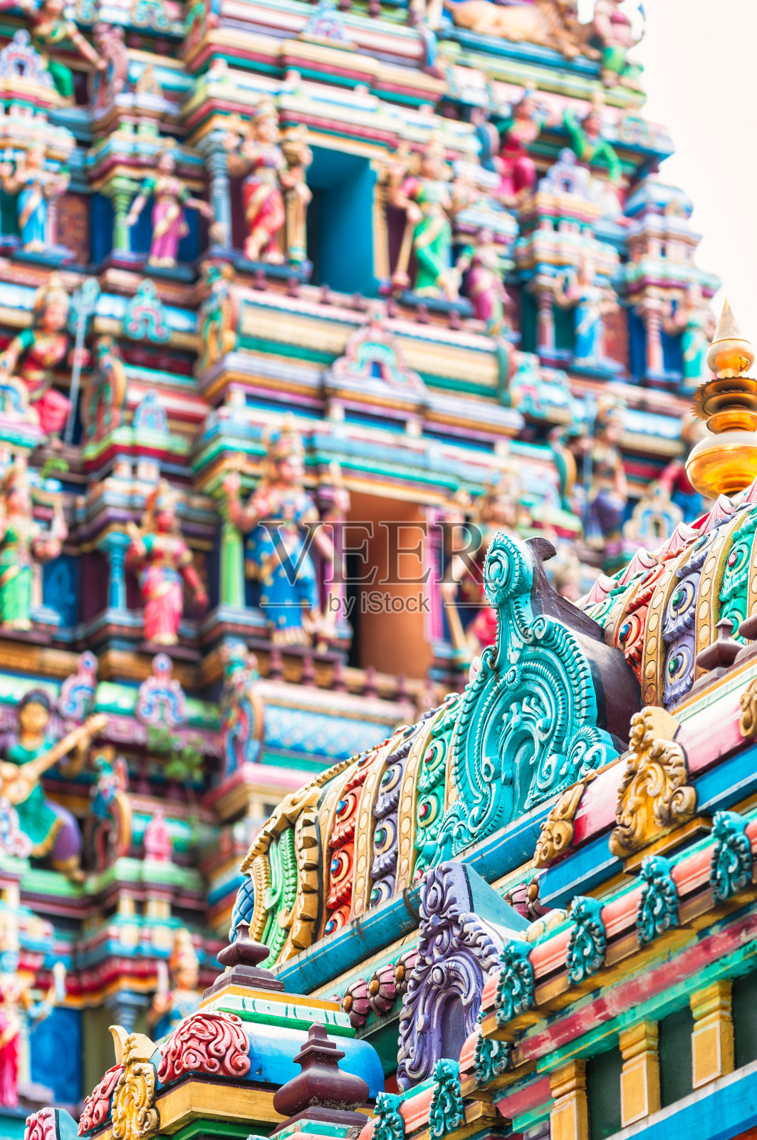 斯里兰卡Mahamariamman寺庙照片摄影图片