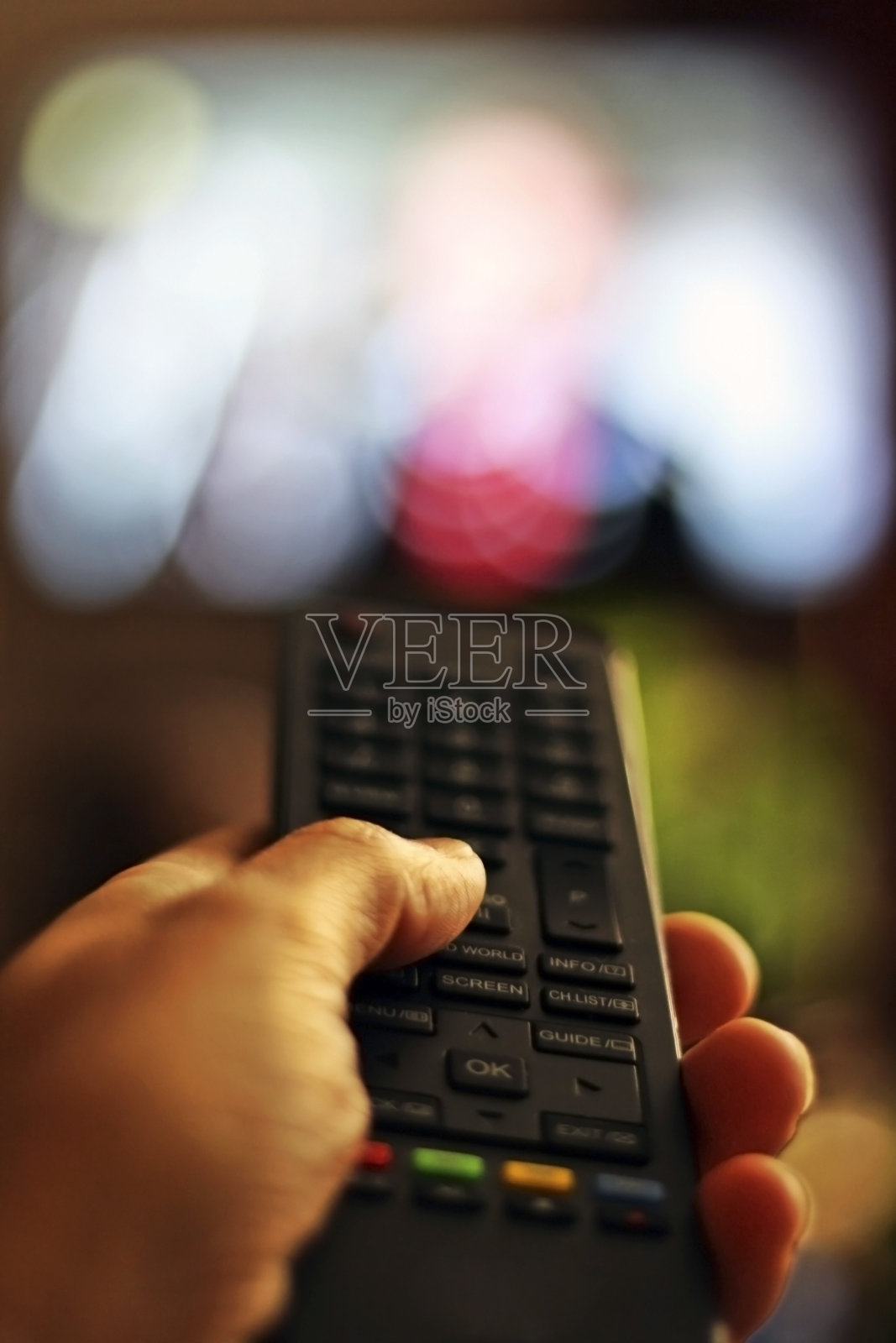 换电视频道照片摄影图片