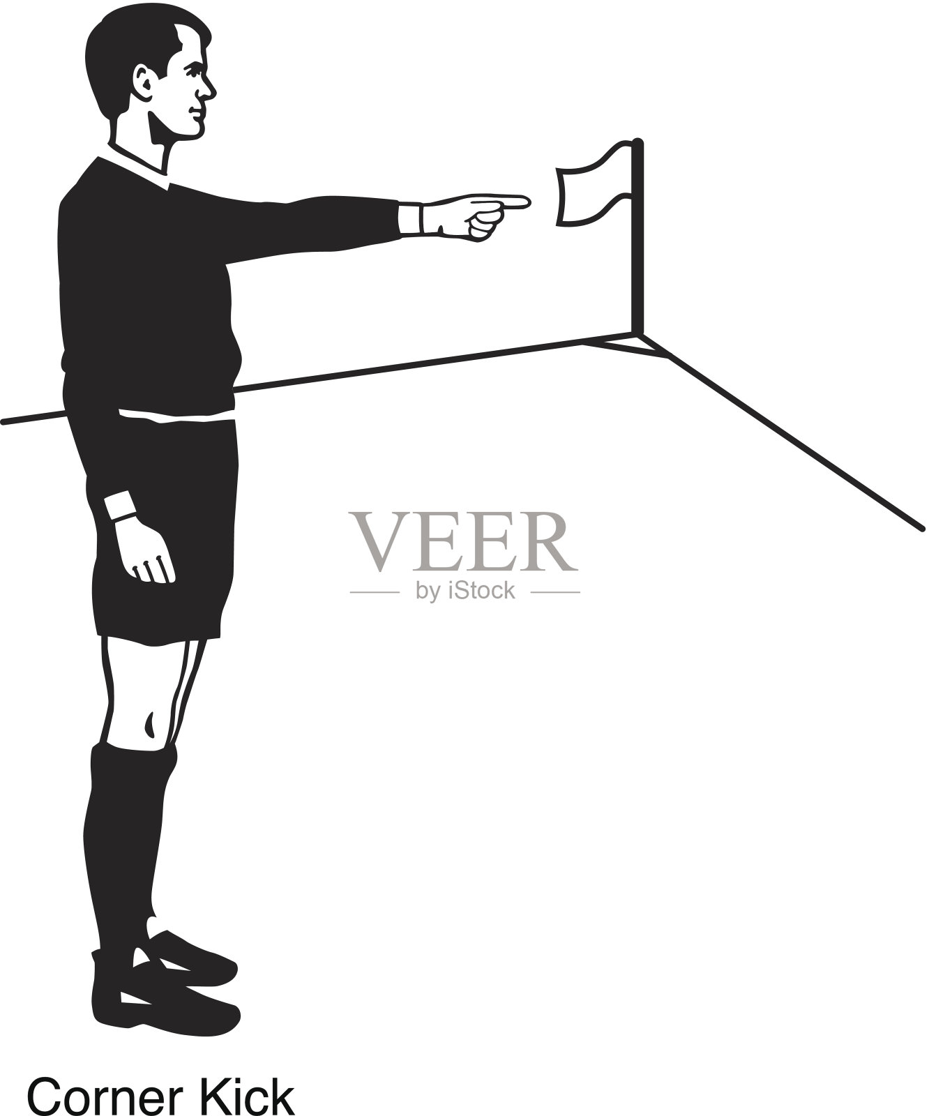 角球插画图片素材