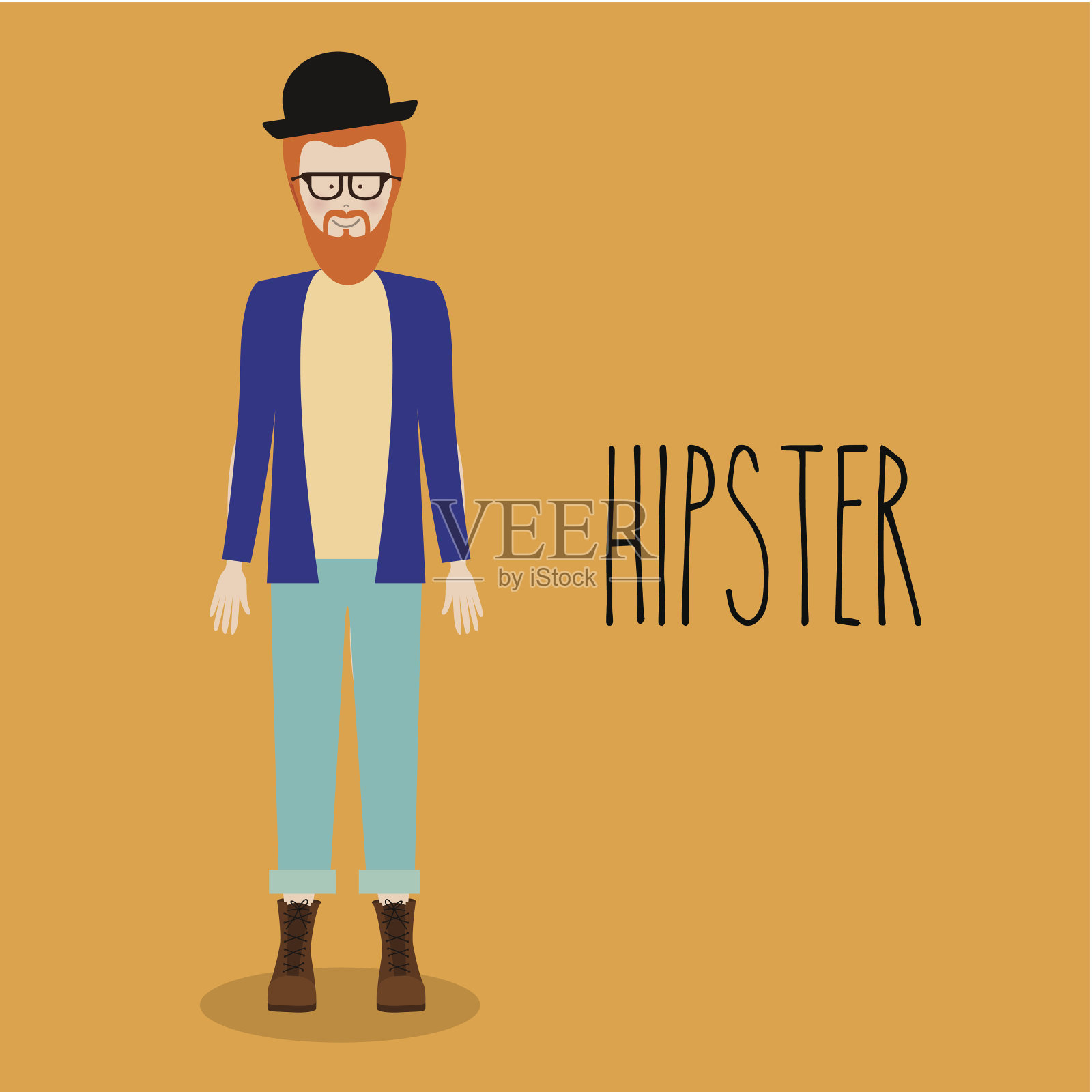 人的轮廓插画图片素材