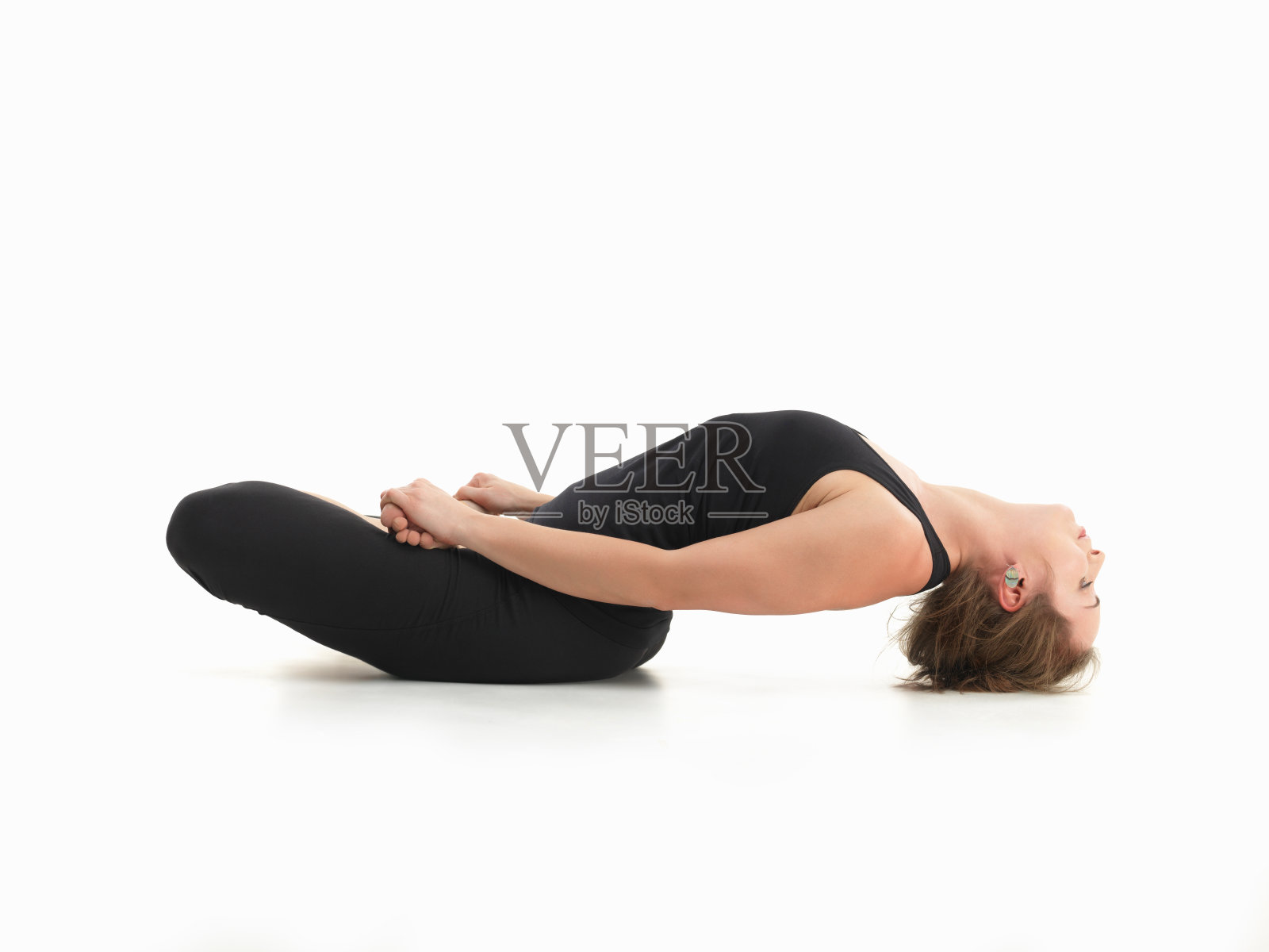 放松瑜伽姿势照片摄影图片