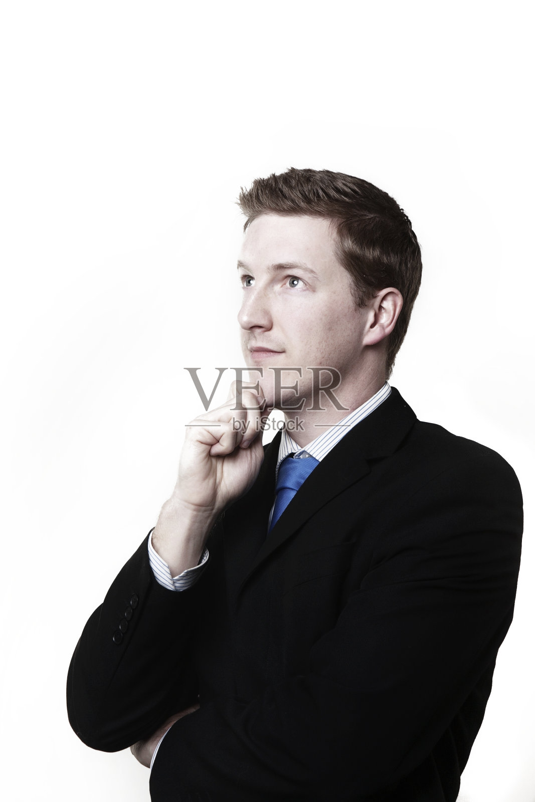 对手头的工作不确定照片摄影图片