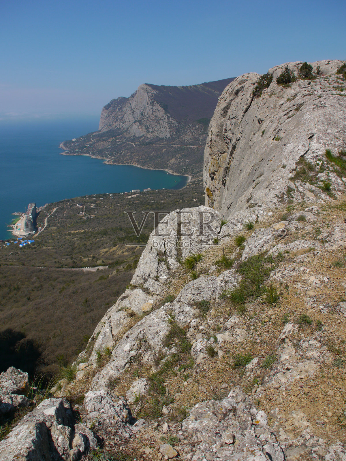 克里米亚半岛的岩石照片摄影图片