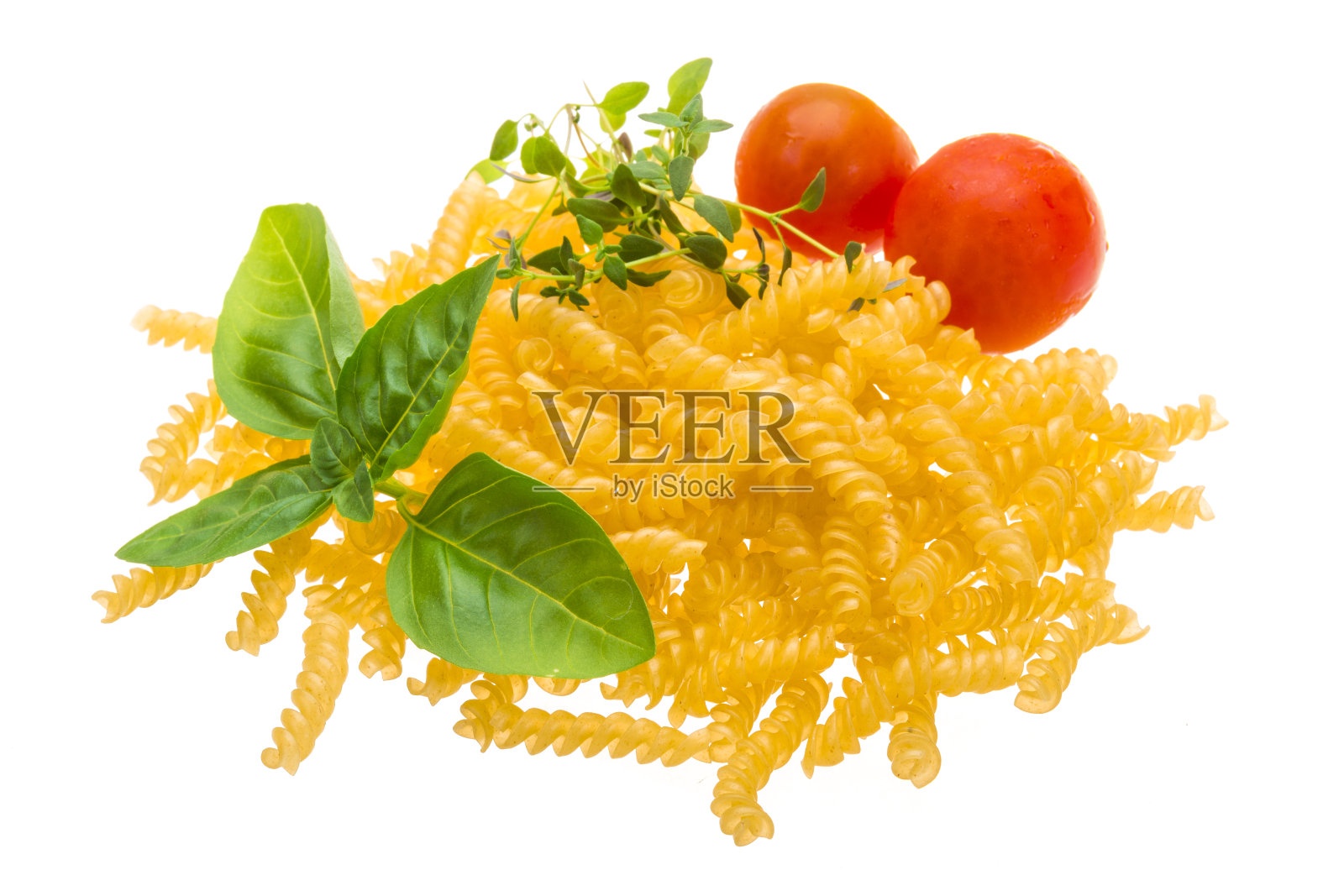 螺旋通心粉照片摄影图片