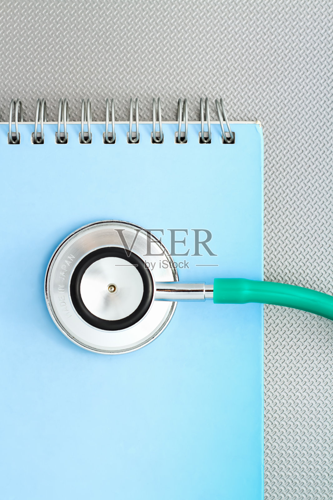 医用听诊器的概念。照片摄影图片