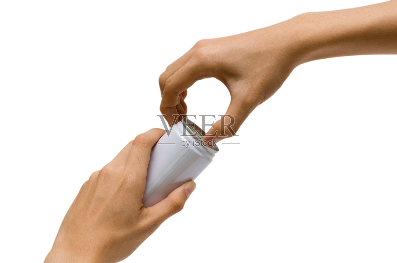 开罐(隔离)照片摄影图片