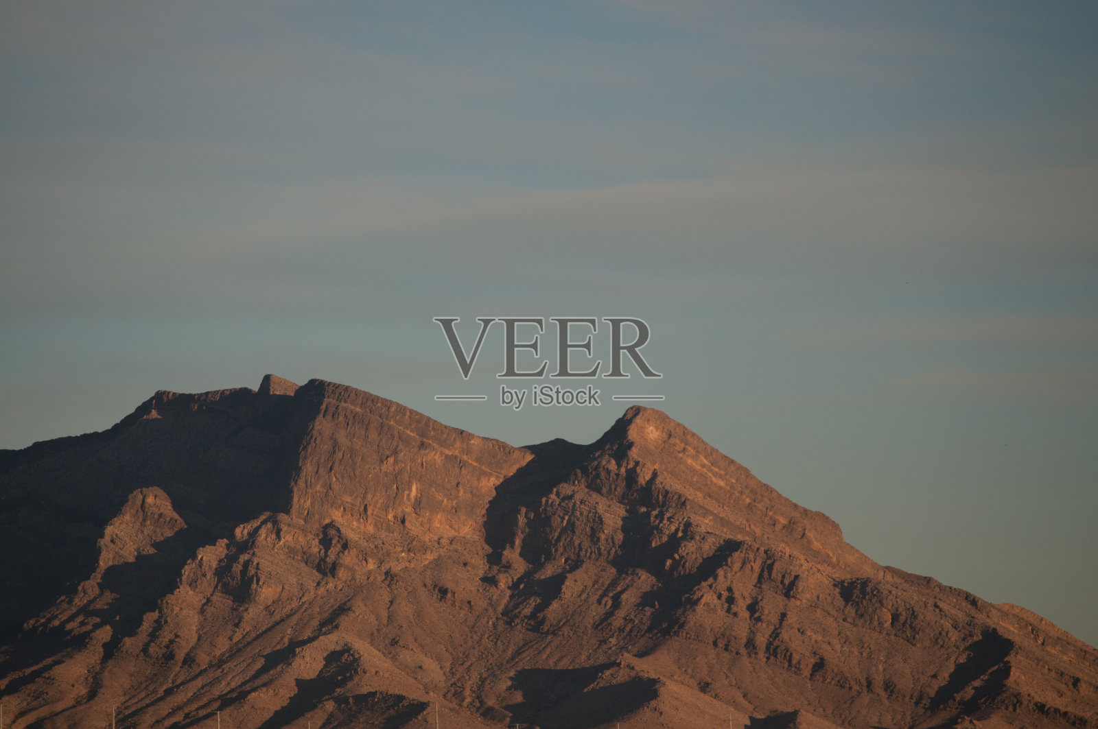 内华达沙漠山照片摄影图片