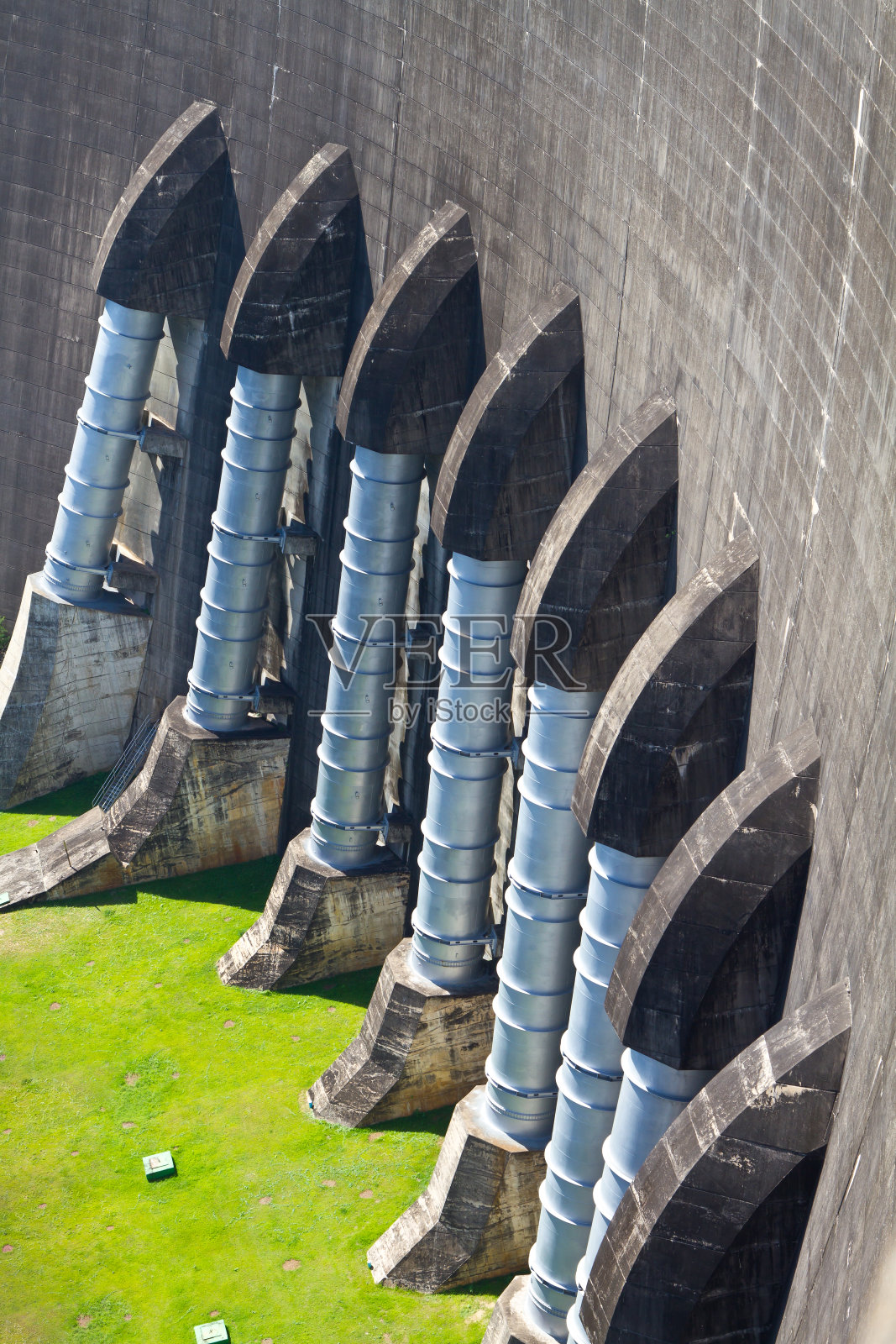 大坝。照片摄影图片