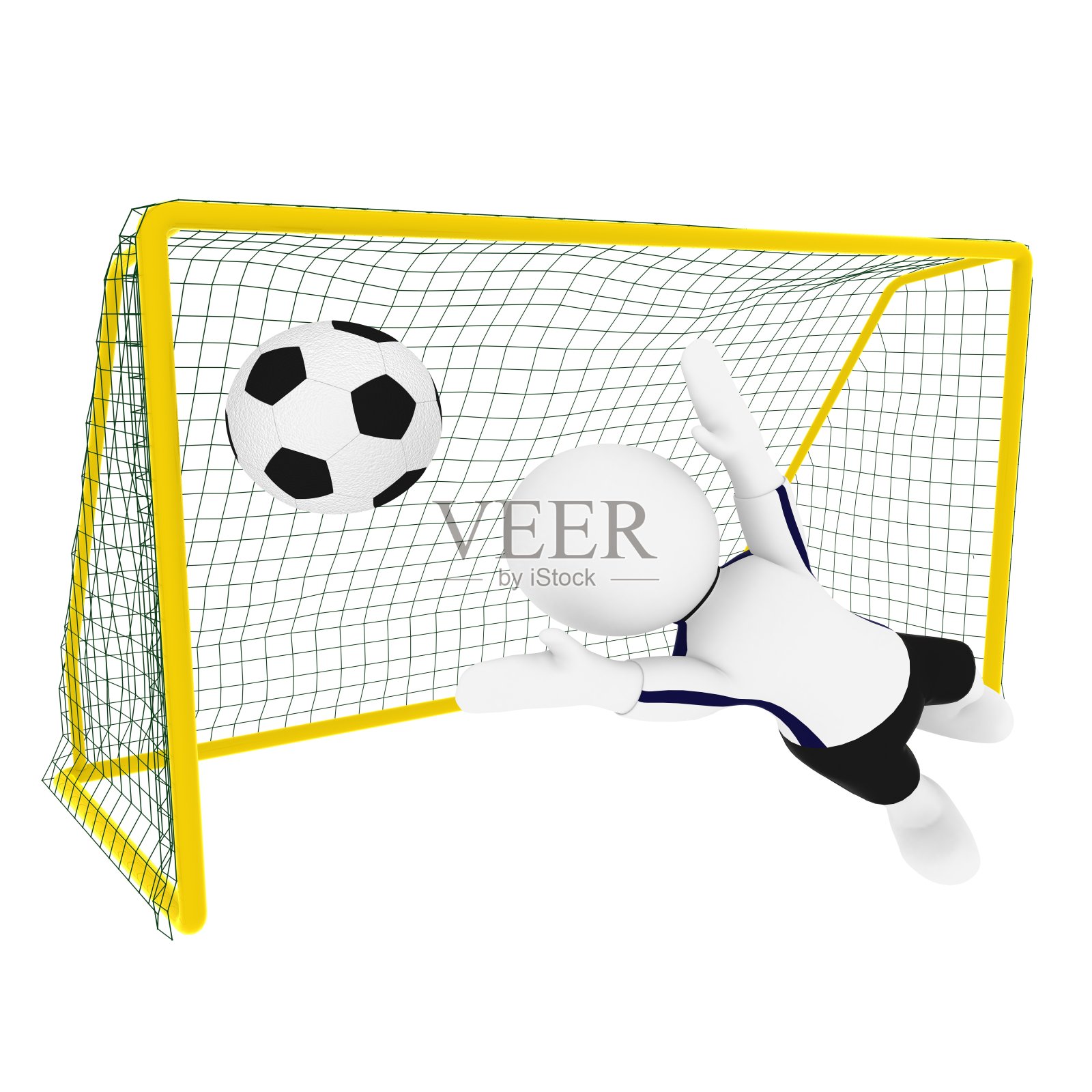 守门员照片摄影图片