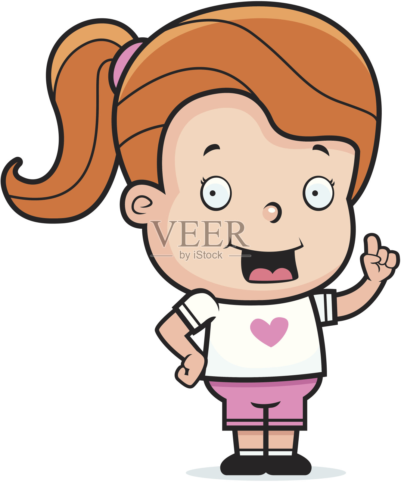 孩子的想法插画图片素材