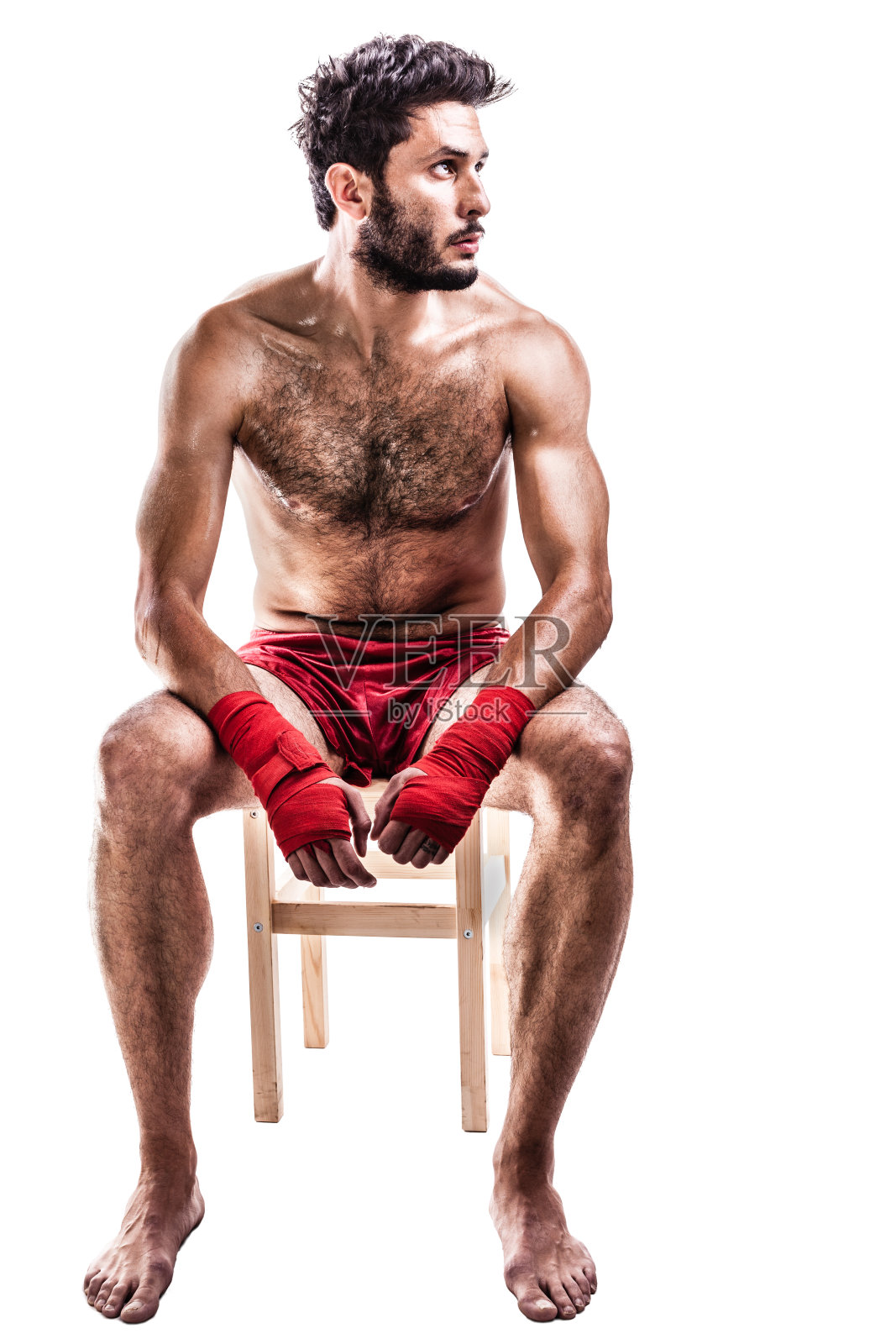 年轻的拳击手照片摄影图片