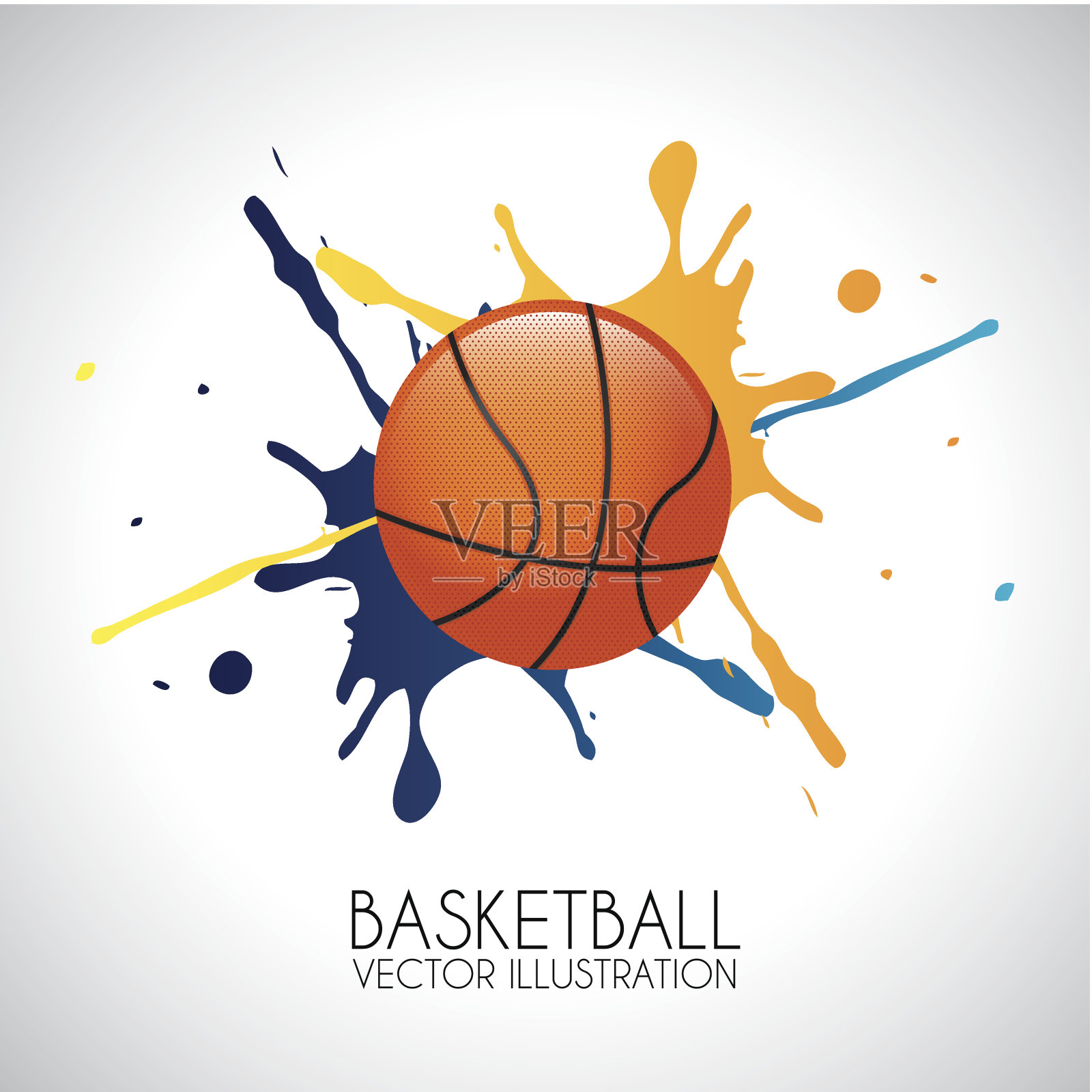 篮球设计插画图片素材