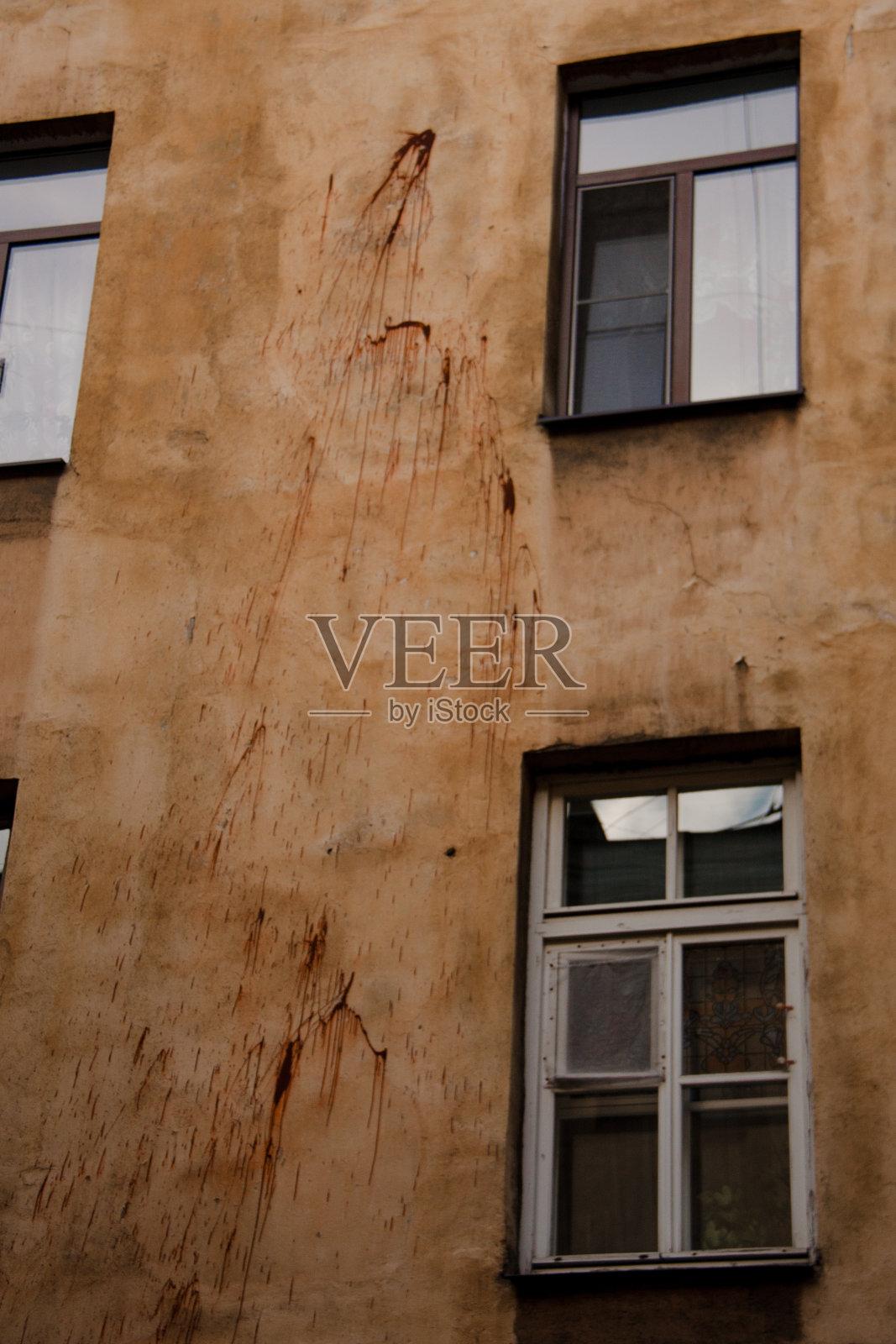 血墙照片摄影图片