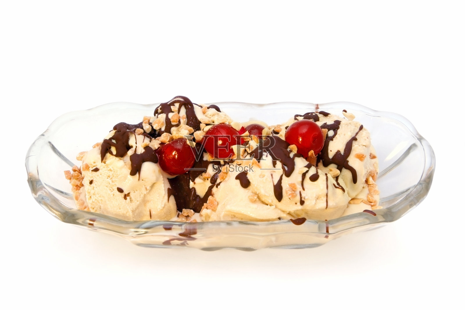 冰淇淋圣代照片摄影图片