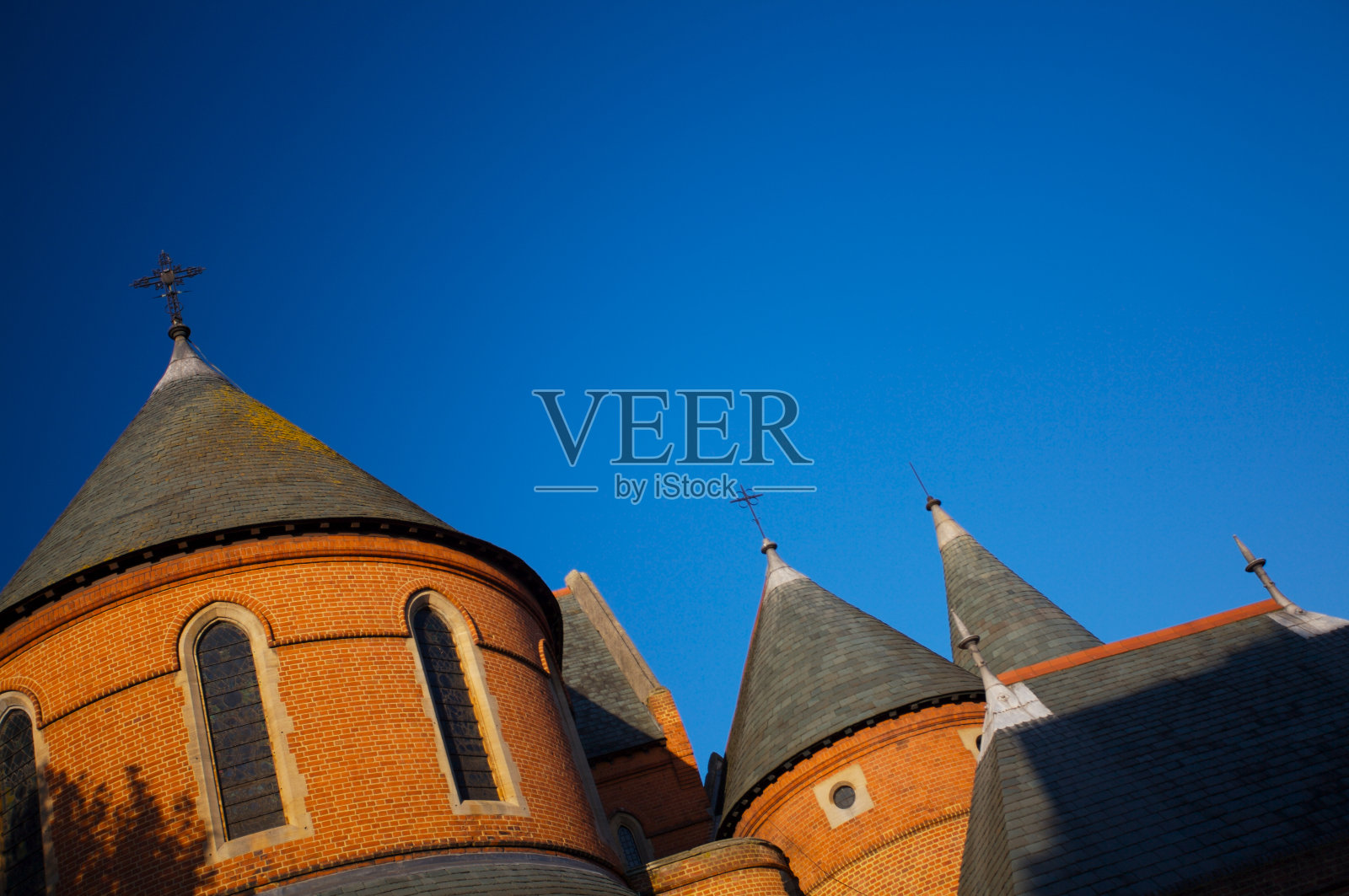 教堂的塔照片摄影图片