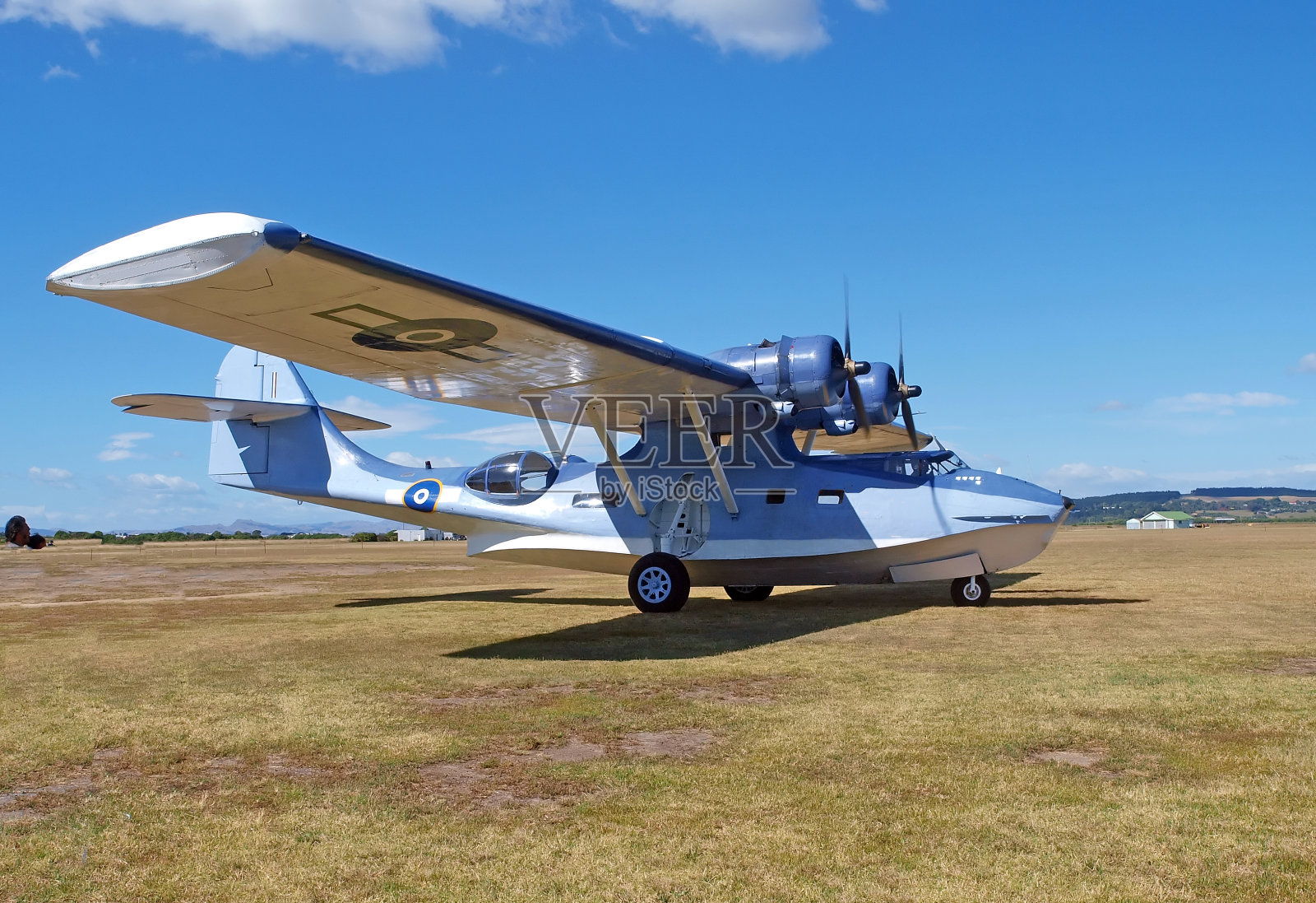 卡塔利娜岛水上飞机照片摄影图片