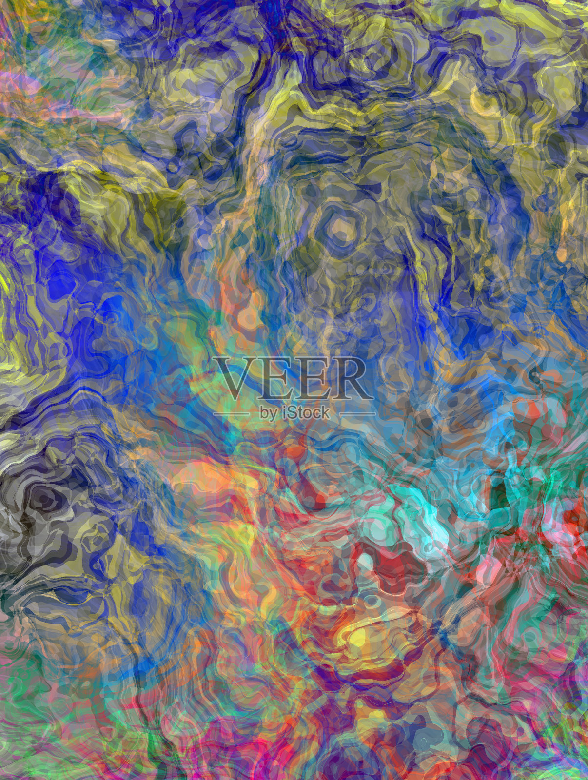 丰富多彩的抽象背景插画图片素材