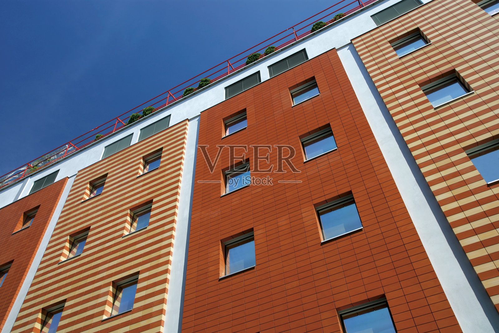 有图案的建筑照片摄影图片