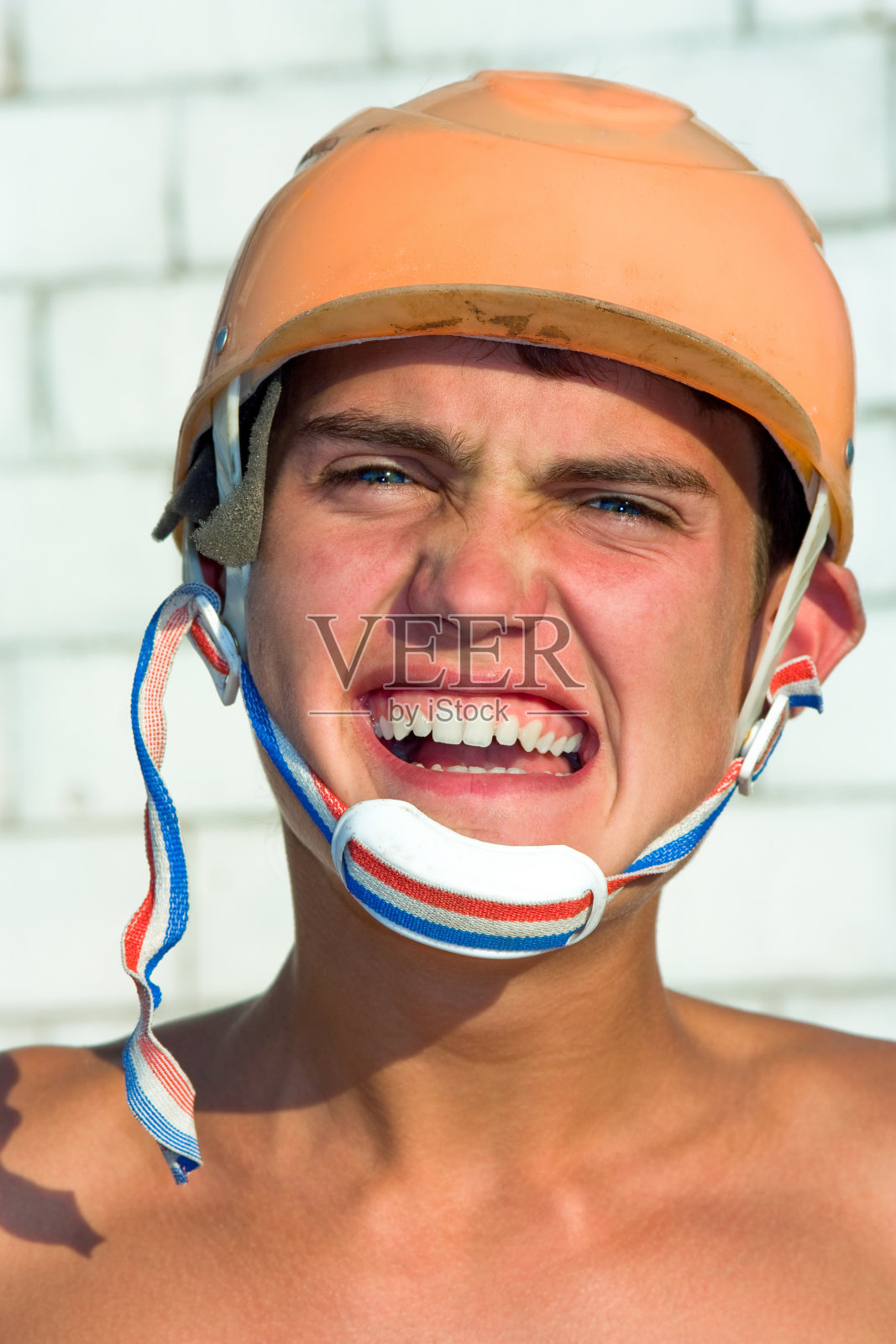 砖匠照片摄影图片