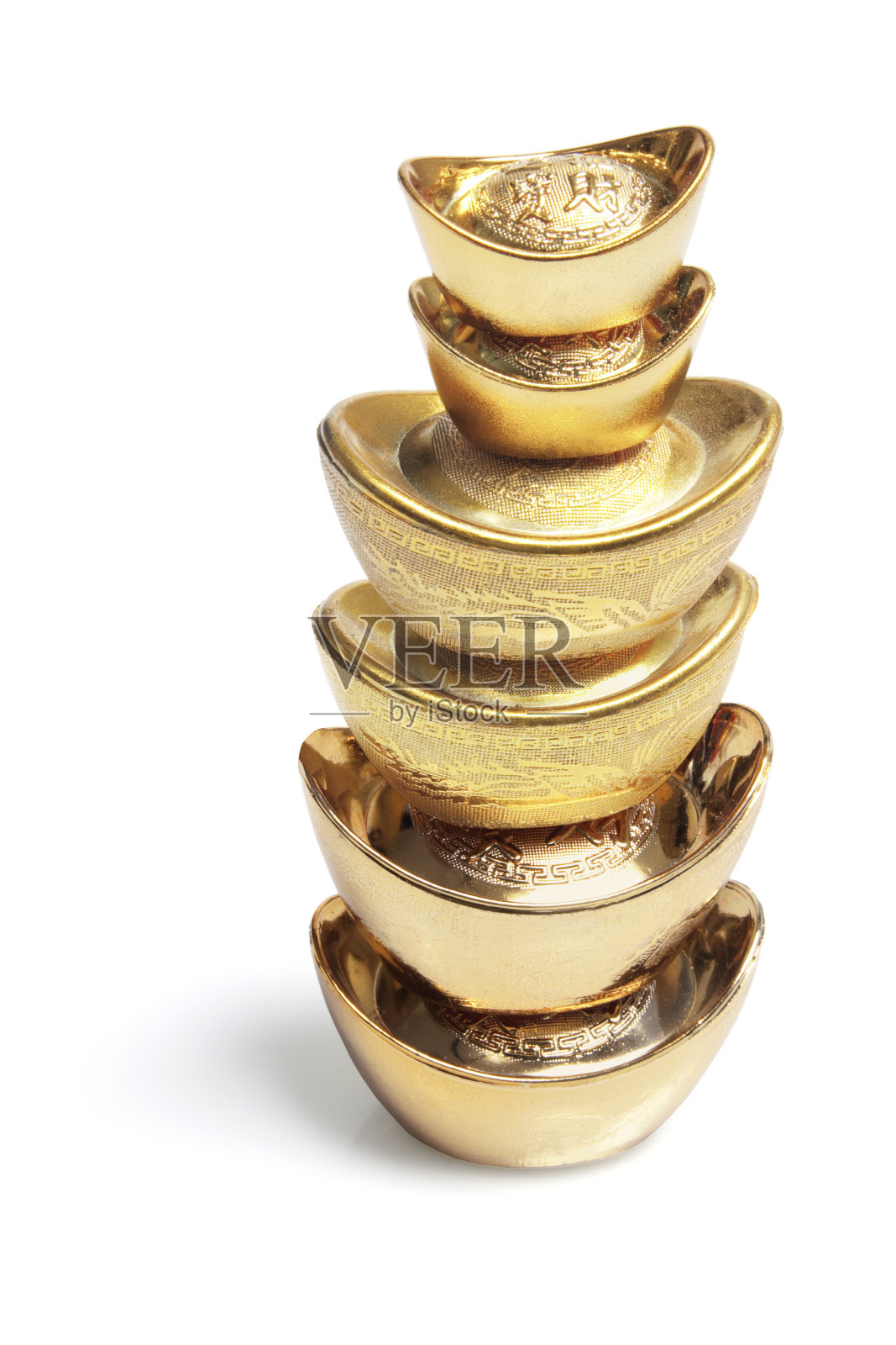 一堆中国的金块照片摄影图片