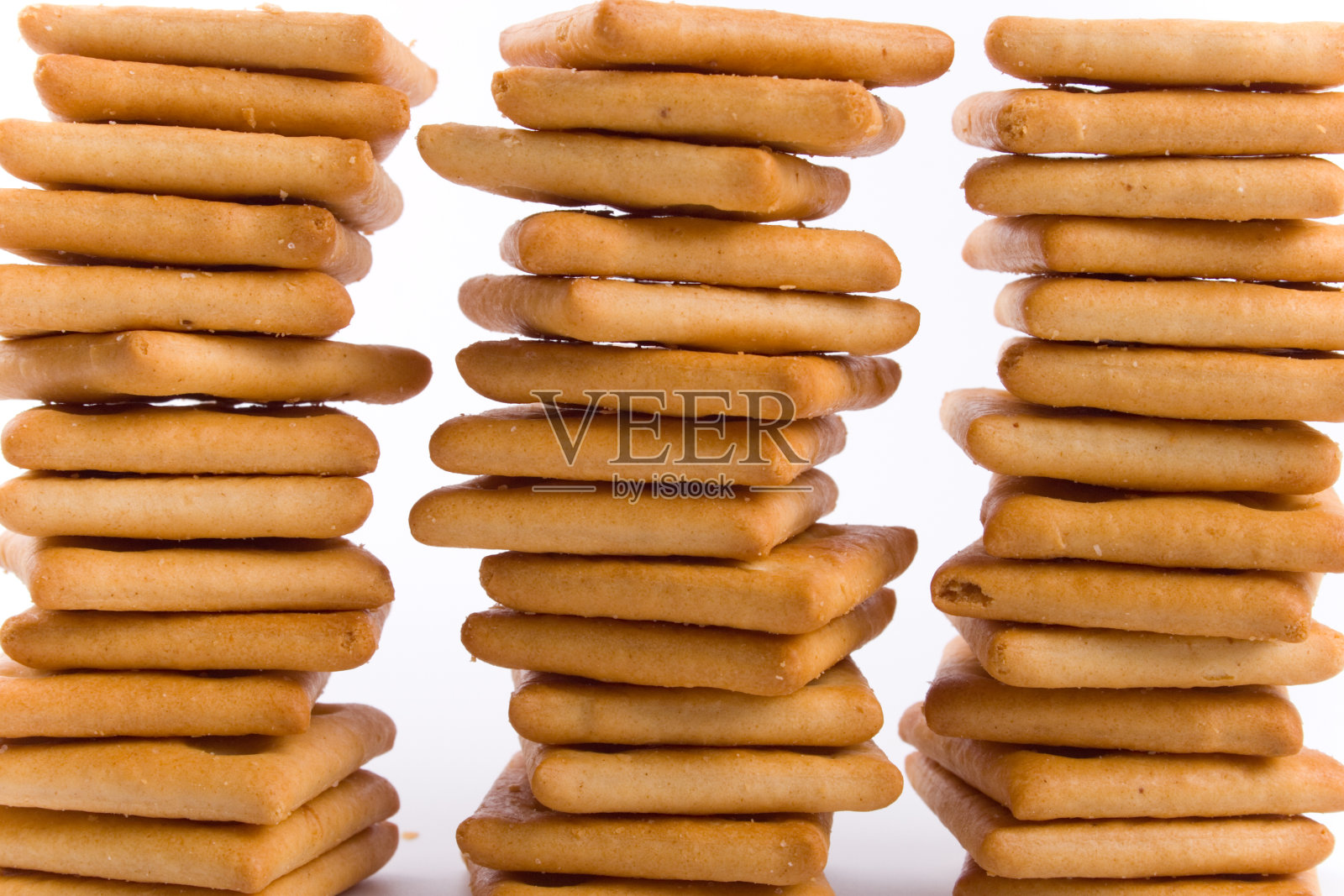 三堆饼干照片摄影图片