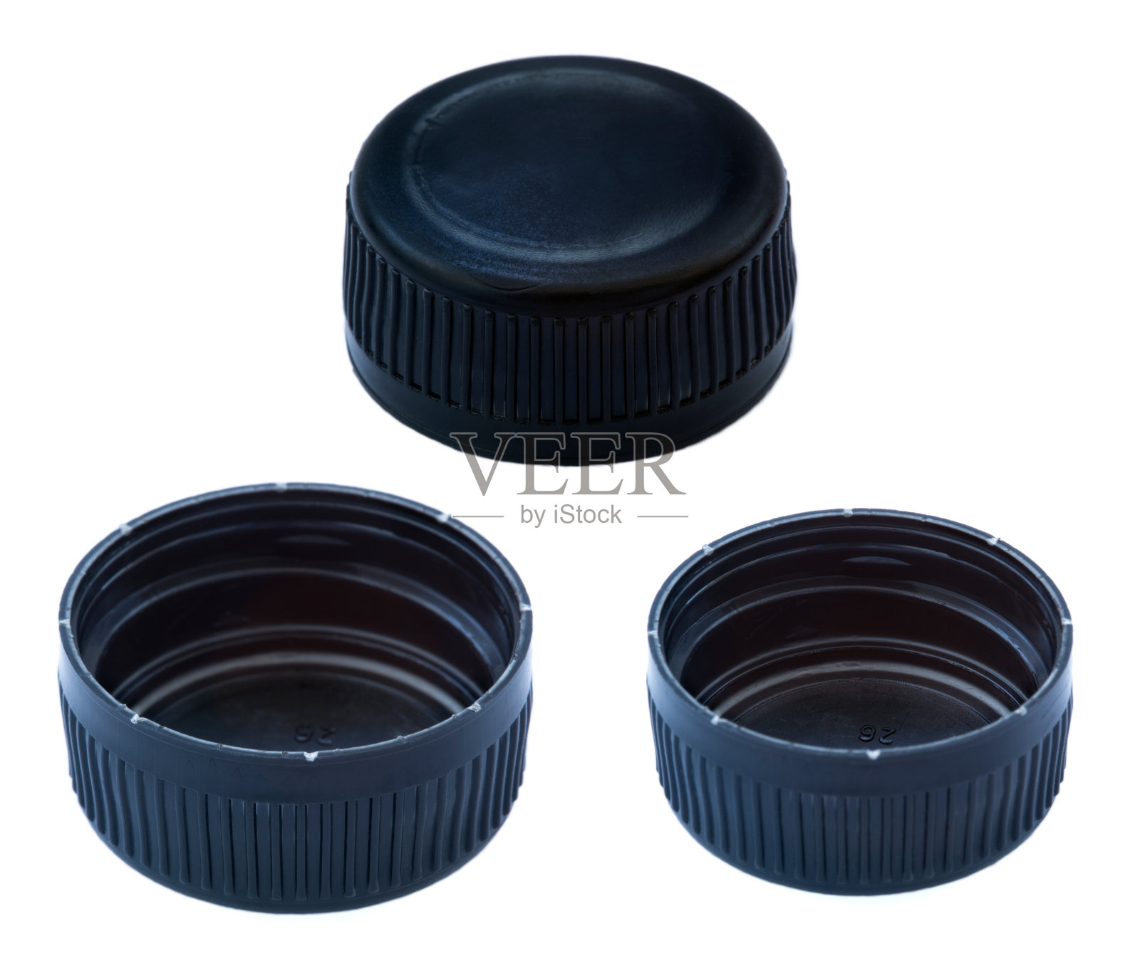 黑色塑料瓶盖照片摄影图片