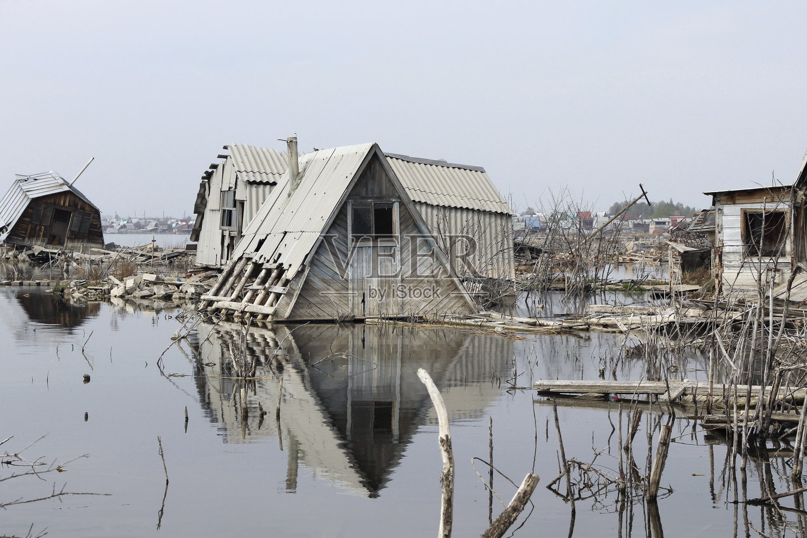 洪水照片摄影图片