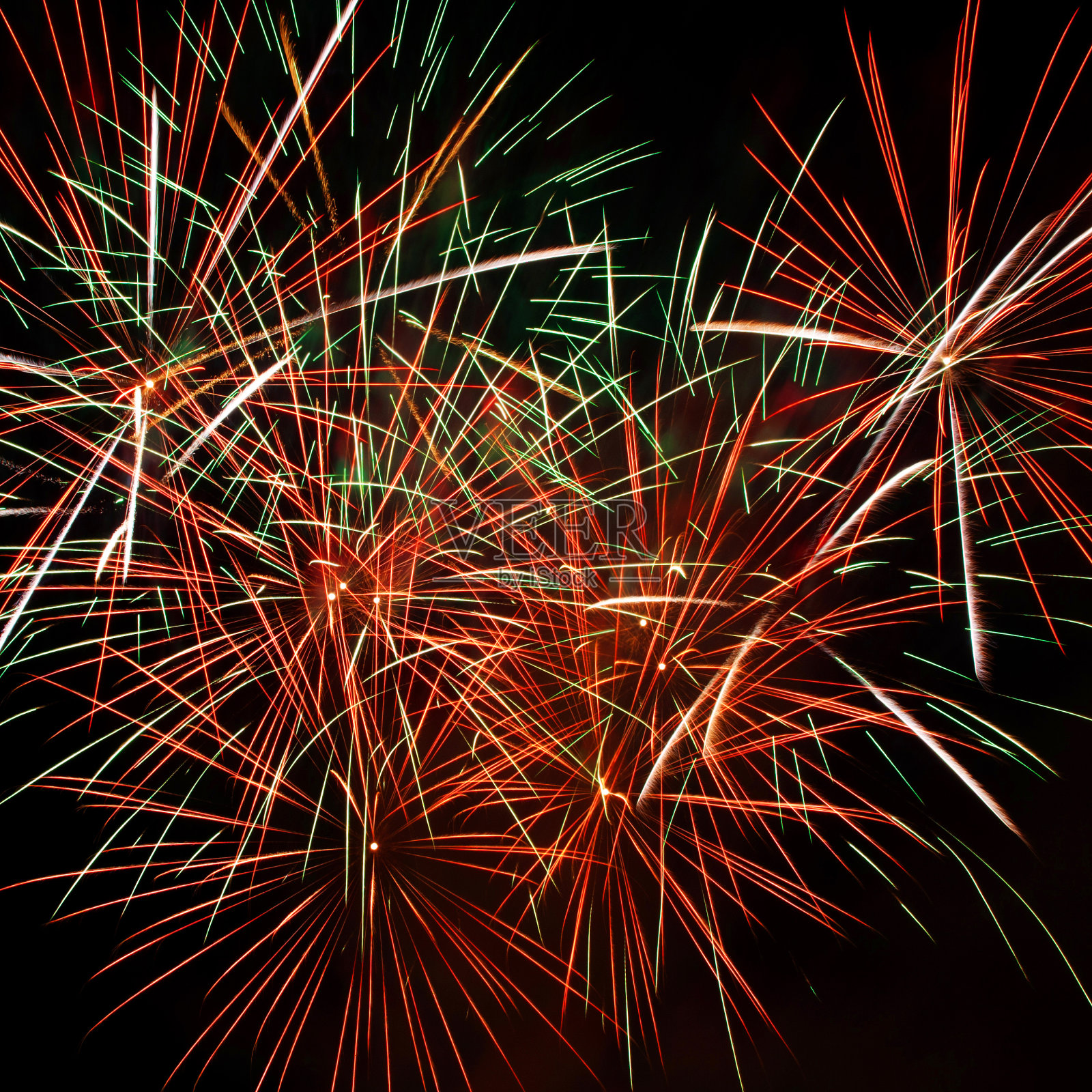 美丽的烟花照片摄影图片