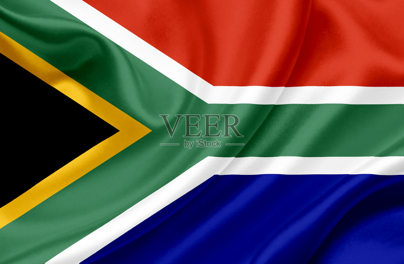 南非国旗飘扬照片摄影图片