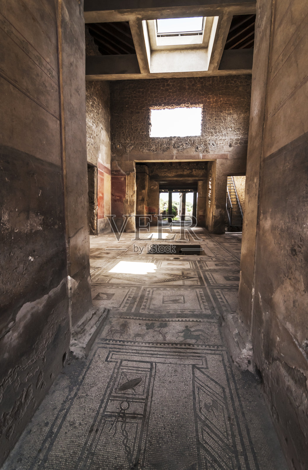 庞贝古城照片摄影图片